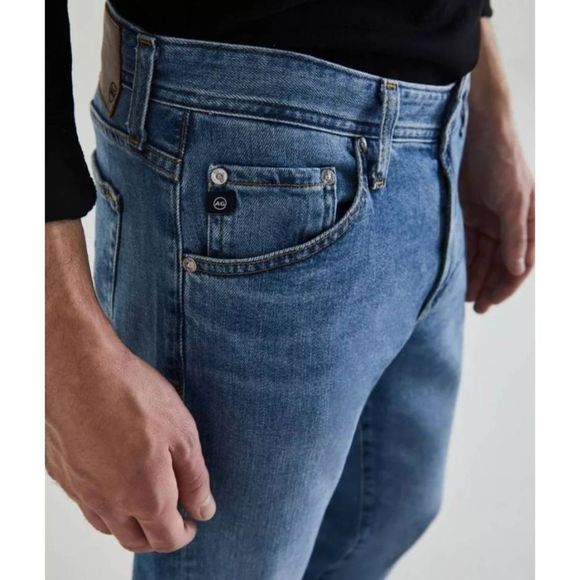 Men's AG Adriano Goldschmied The Graduate Jeans Tailored Leg Size 30x34 - Picture 5 of 14